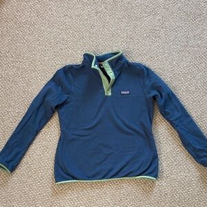 Women’s Patagonia Blue Fleece Pullover